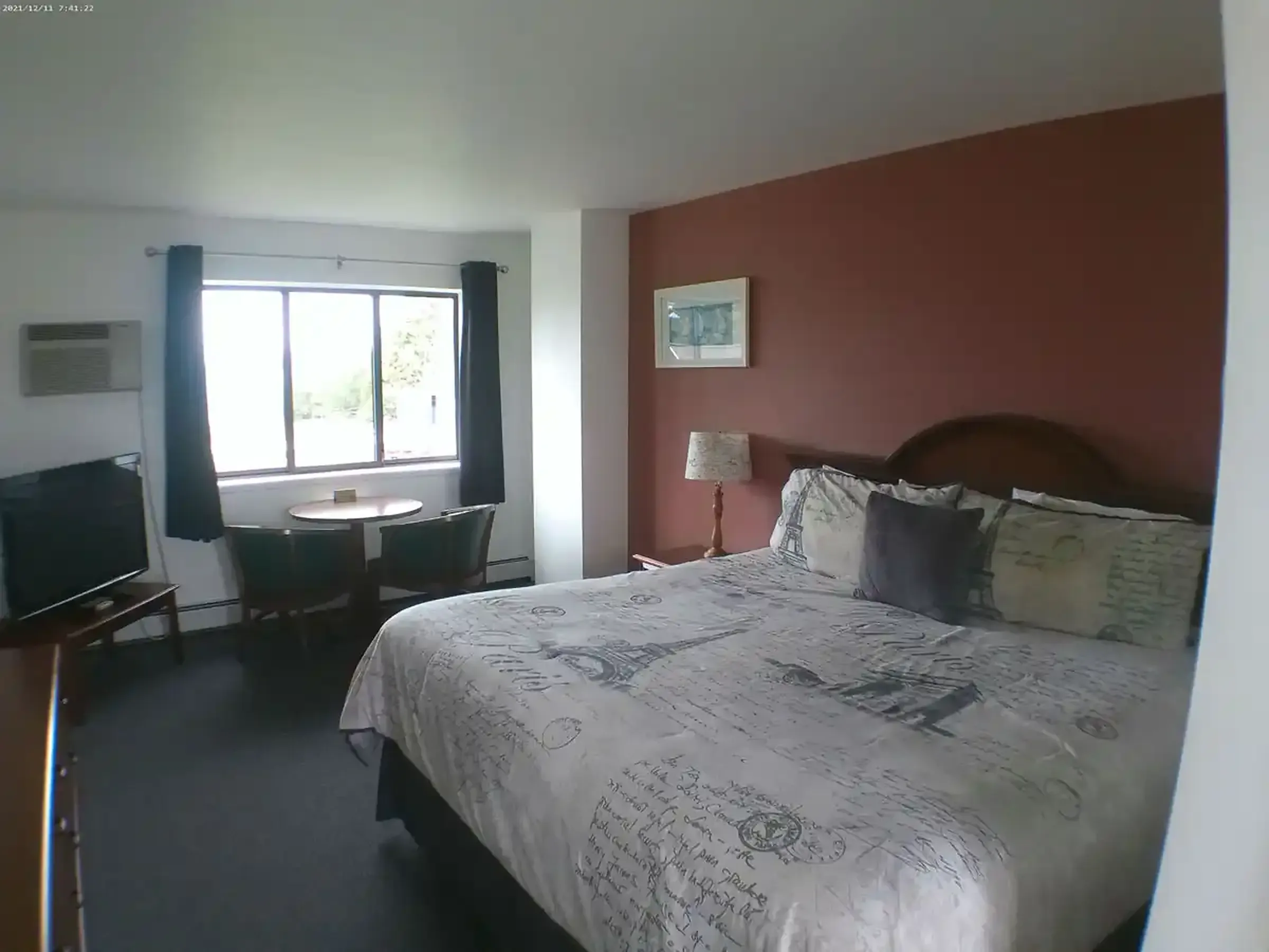 Crystal Lake Resort motel room interior