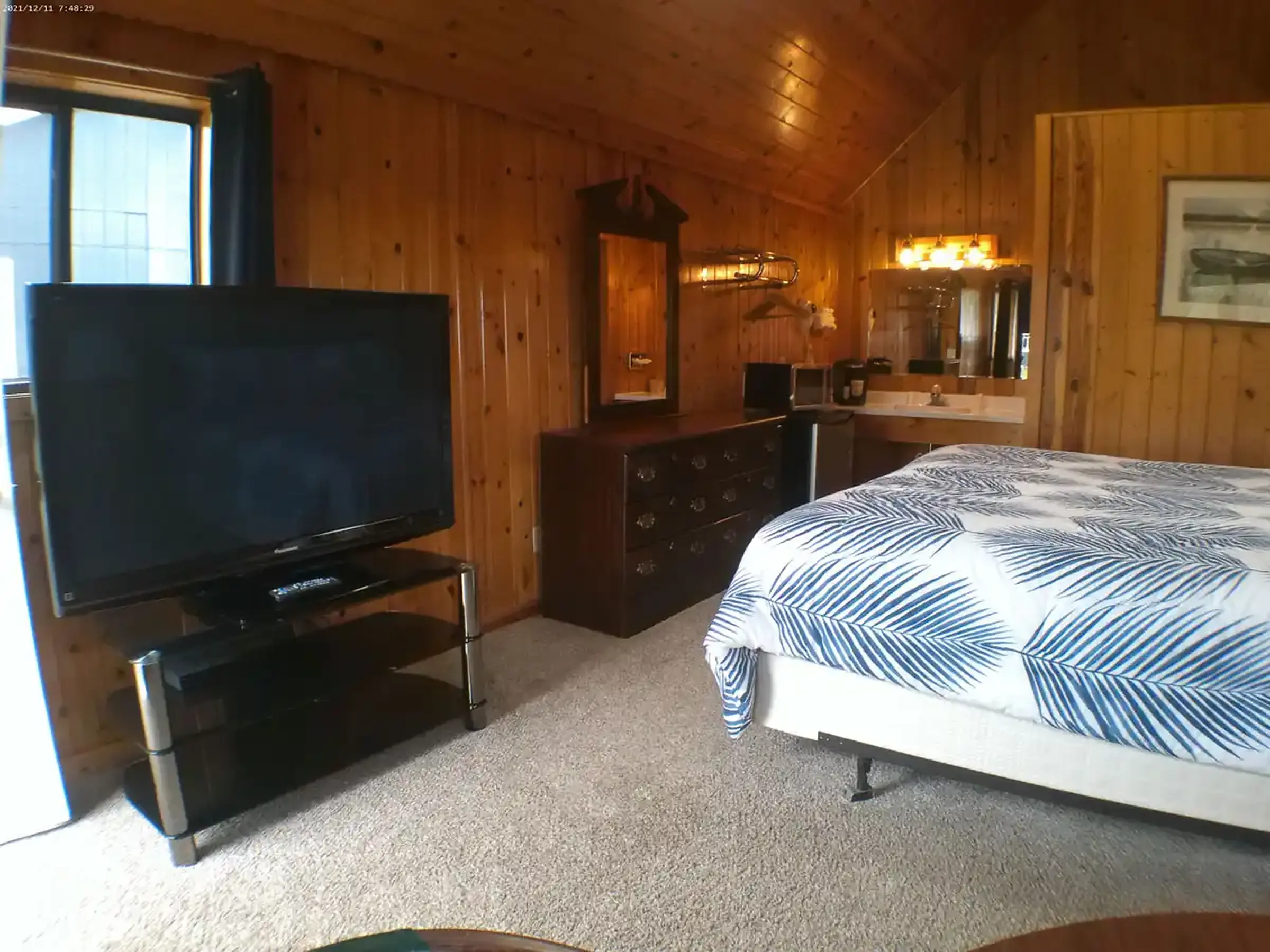 Cottage interior living area